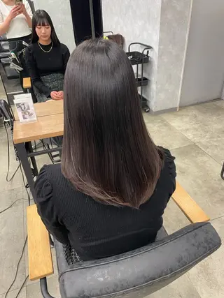 セミロング 🩵Lutia新宿 ヒイラギ🩵のヘアスタイル