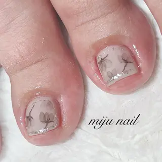 ネイル ❁miju nail 大人上品/自爪育成のネイルデザイン
