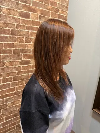 ロング lussochiaro所属・ayu kaのヘアスタイル