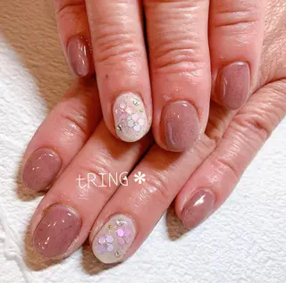 ネイル tRING＊ しいの木台のネイルデザイン