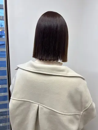 ショート カラー 伶風/ボブ/ ヘーゼルベージュのヘアスタイル