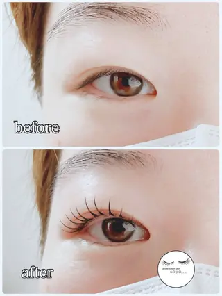 マツエク・マツパ private　eyelash　salon　söpö所属・まつげサロン söpö  ソポのマツエク・マツパデザイン