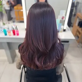 ロング 稲吉 由莉穂のヘアスタイル