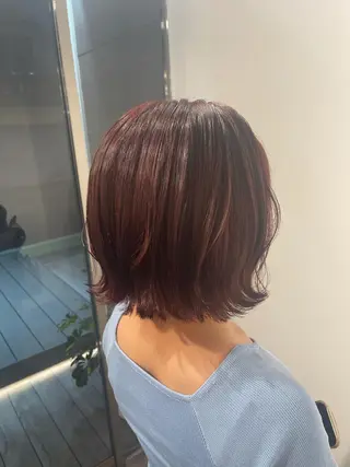 ショート ハイトーン ／ レイヤー/吉田陸斗のヘアスタイル