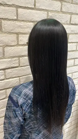 ロング カラー ash 十日市場 yuzuki 🎀のヘアスタイル