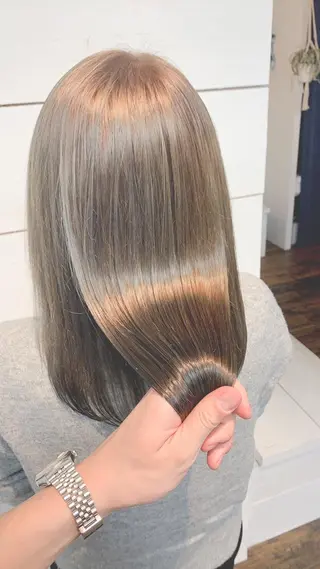 セミロング 🏝️🐉沖縄移住 美容師竜生🏝️のヘアスタイル