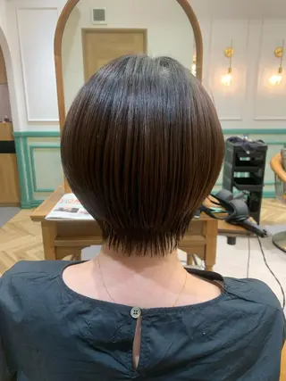 ショート 似合わせショート🌿 ボブ🫧 乾辺真悠子のヘアスタイル