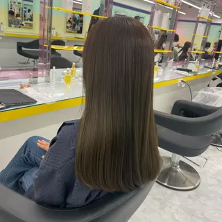 ロング カラー ヘアアレンジ 【透明感×レイヤー】 🍃RIKU🍃のヘアスタイル