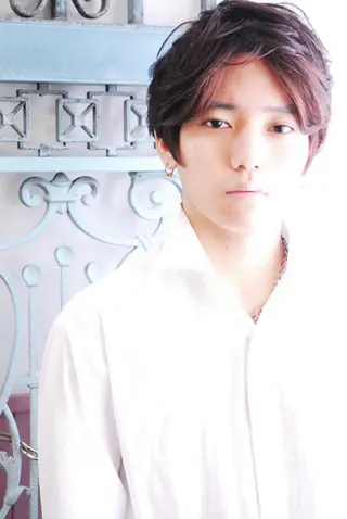 ショート カラー パーマ ヘアアレンジ メンズ 表参道Lise おおいしおりのヘアスタイル