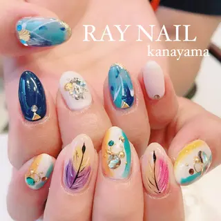 ネイル Arowa 伊田のネイルデザイン