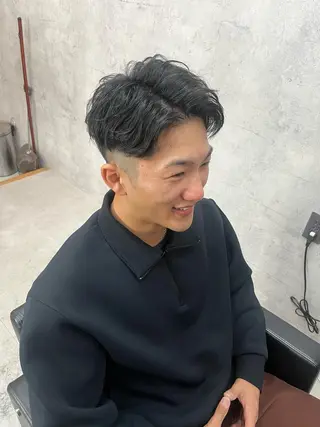 ショート メンズ 鹿児島 TSUBASAのヘアスタイル