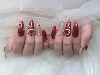 ネイル lucky nail 歌舞伎町のネイルデザイン