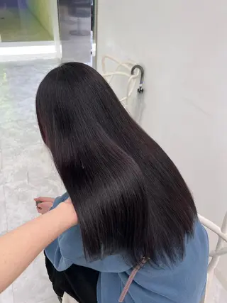 ロング カラー ヘアアレンジ メンズ 艶感ミルクティー🤍 色落ち綺麗🤍ともやのヘアスタイル