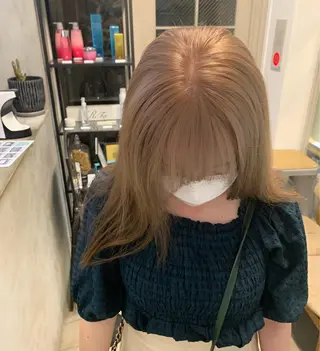 ロング カラー REINA☁️透明感 カラー/ぷつっと♡のヘアスタイル