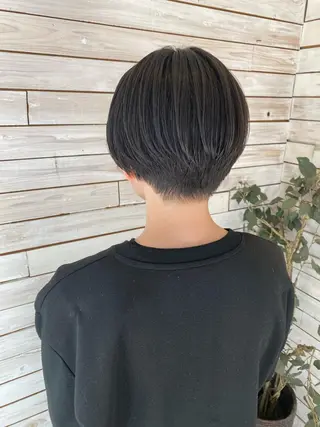 ショート ボブ/ショート 田中夕子のヘアスタイル