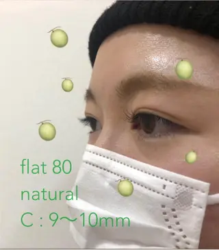 マツエク・マツパ nico所属・nico:) 金井 紗楽のマツエク・マツパデザイン