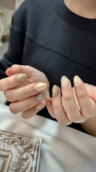 ネイル ネイルサロンD&D所属・劉 丹丹のネイルデザイン