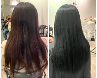 ロング カラー ウルフ・ハイレイヤー 🌟ナカノ・ユウヤのヘアスタイル