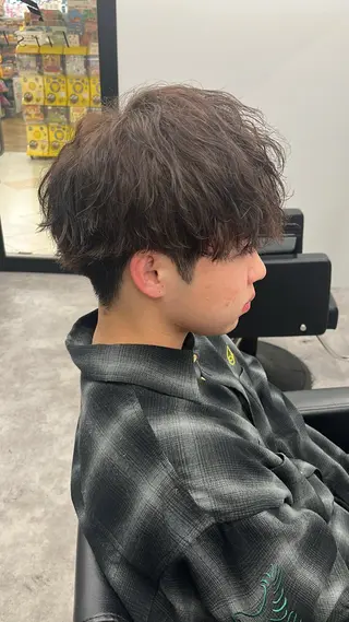 カラー パーマ メンズ men's salon First中崎町店所属・First中崎町 西郡   涼のヘアスタイル