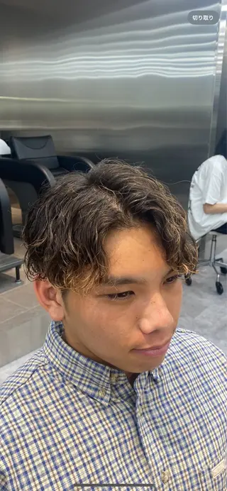 パーマ メンズ [fifth] 可知 逸大のヘアスタイル