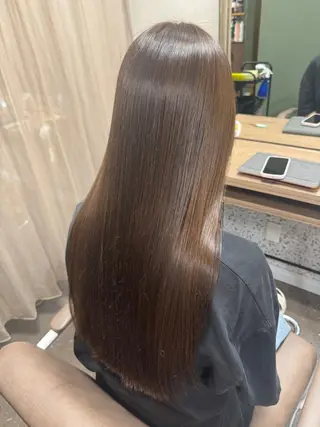 ミディアム TELAHAIR研究学園店所属・TELAHAIR 副店長 永田のヘアスタイル