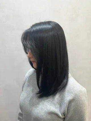 カラー 無料カットモデル ✂︎いおん✂︎のヘアスタイル