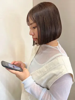 ショート カラー テトネ タカシのヘアスタイル