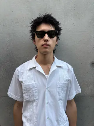 ショート メンズスタイリスト リュウジのヘアスタイル