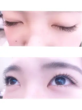 マツエク・マツパ 保子 祐里香のヘアスタイル