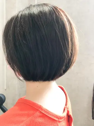 ショート ボブ×縮毛矯正 ryotaのヘアスタイル