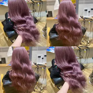 ロング カラー 艶カラー/韓国顔周り 🎀mamiのヘアスタイル