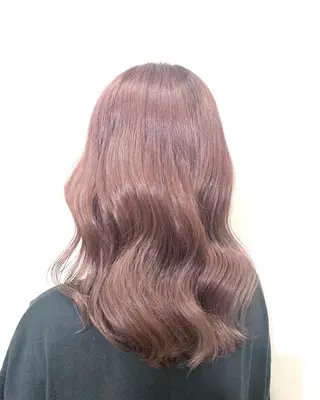 ミディアム カラー ヘアアレンジ 金子 廉のヘアスタイル