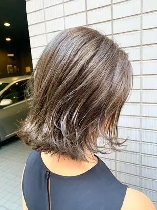 ショート カラー 酸性ストレート/ブリ ーチなし/中村 匠のヘアスタイル