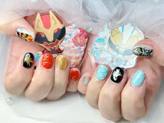 ネイル Queennail 北堀江AYAのネイルデザイン
