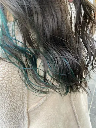 セミロング カラー ［パサつき改善］＊ 髪質改善ケアサロン＊のヘアスタイル