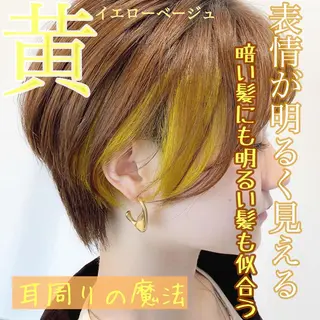 ショート カラー 髪質改善カラー ショートボブ専門のヘアスタイル