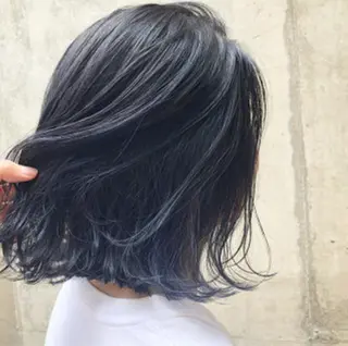 セミロング 松戸　レイヤーカット 野口　康太郎のヘアスタイル