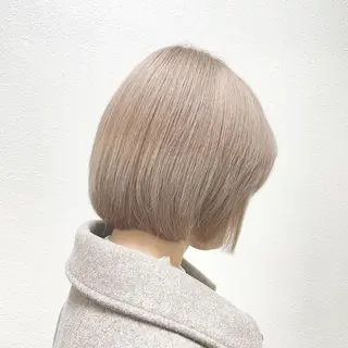 ミディアム カラー パーマ ヘアアレンジ メンズ キッズ ネイル マツエク・マツパ 韓国ボブ/髪質改善 ニュアンス特化RYOのヘアスタイル