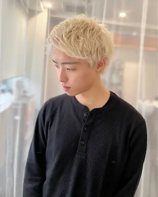 ショート カラー メンズ メンズ特化美容師/ NANA/中屋真之介のヘアスタイル