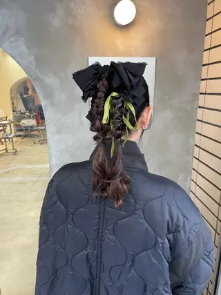 セミロング mizu🐾 hair braceのヘアスタイル