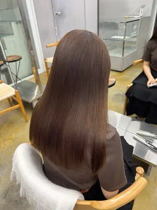 ロング カラー 髪質改善カラー♡/ 縮毛矯正/珠貴のヘアスタイル