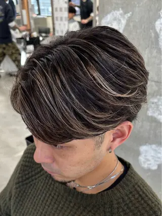 パーマ メンズ 横浜メンズパーマ/ シャドウ/ショウゴのヘアスタイル