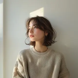 ミディアム eMii. 鎌倉のヘアスタイル