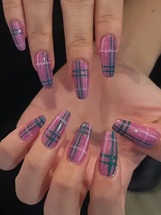 ネイル 文 /個性派ネイルのネイルデザイン