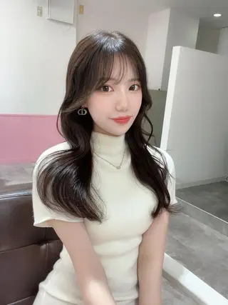 ロング 髪質改善韓国レイヤー SHIORI🦋のヘアスタイル