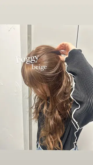 ロング カラー monaヘアアレンジ 🎀/お呼ばれのヘアスタイル