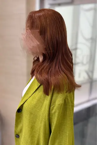 セミロング Zina 熊本店 ワンホン/Juranのヘアスタイル