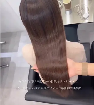 ロング カラー パーマ 巻ける縮毛矯正 Sachi🐰のヘアスタイル