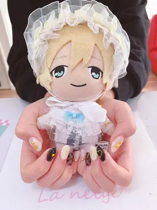 ネイル La neige* yuki 🥯🍑のネイルデザイン