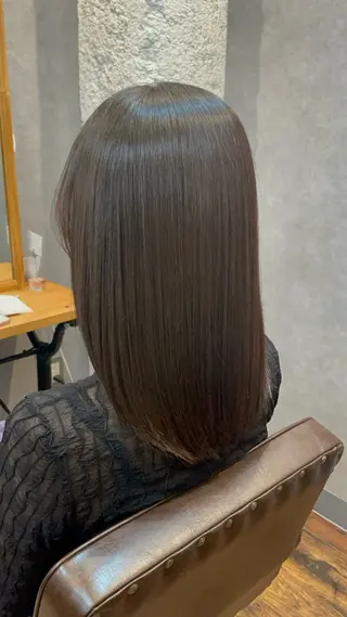 セミロング カラー ツヤ美髪💐 髪質改善/高山愛来のヘアスタイル